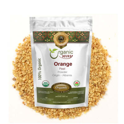 #ad Organic Way Orange Peel Powder Organic Kosher amp; USDA Certified $14.99