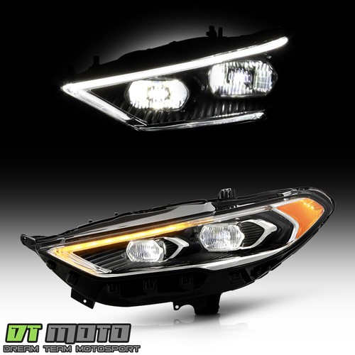 2017-2020 Ford Fusion Factory Full LED DRL Projector Headlight Headlamp - Driver - Picture 2 of 10