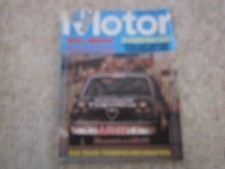 October 7th 1978, MOTOR, Opel Monza, Carlos Reutemann, Isuzu 117EX Coupe.