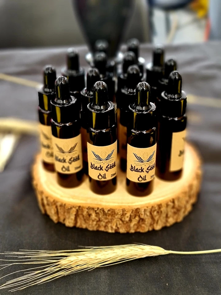 AL KHAIR 10ml Strong Black Seed Oil 100% Pure Cold Pressed Pipette Nigella Sativa ALKHAIR