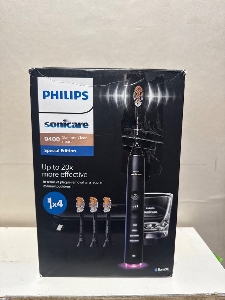 Philips Sonicare DiamondClean 9400 Electric Toothbrush Black (NO HEADS)