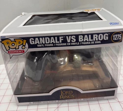 Funko Pop! Lord of the Rings Balrog vs Gandalf #1275 Damaged PKG #Z2