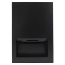 Bobrick B-35903 MBLK Commercial Recessed Paper Towel Dispenser (Black)