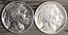 LOT OF TWO (2) BUFFALO NICKELS - BOTH ARE UPPER-FINE OR BETTER - 1936-D & 1937