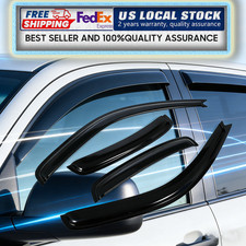Window Visor Vent Guards Deflector 4pcs For 2000-2006 Toyota Tundra Extended Cab