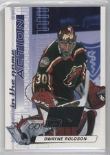2003 ITG Action Game-Used Jerseys The Big One (Vancouver) 1/1 Dwayne Roloson 2a8