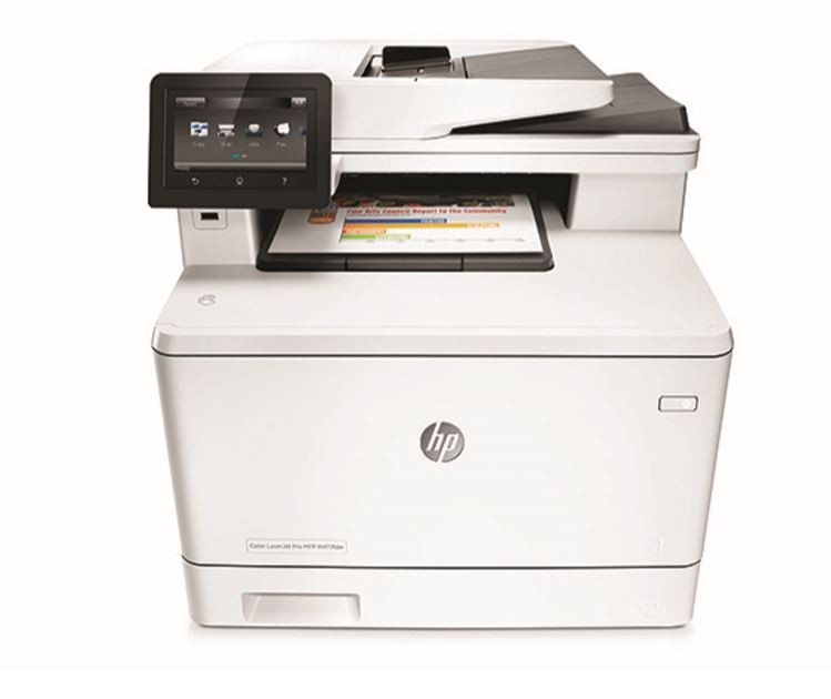 HP CLJ Pro M477fdn - CF378A Multifonction couleur A4, USB, LAN, fax, recto ve...