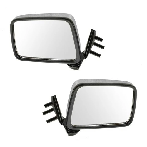 Door Mirror Set-Manual Chrome 2 Piece Mirror Set TRQ MRA09643