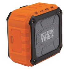 KLEIN TOOLS AEPJS1 Jobsite Speaker,Wireless,Cordless,Aux 63LH77