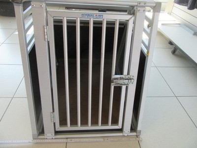 SCHMIDT HUNDEBOX ALU B 60 T 70 H 68 CM MADE IN GERMANY QUALITÄT