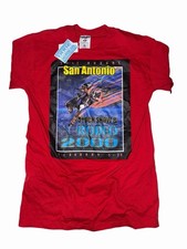 NWT vintage 2000 San Antonio Stock show  Rodeo t-shirt Red graphic size small