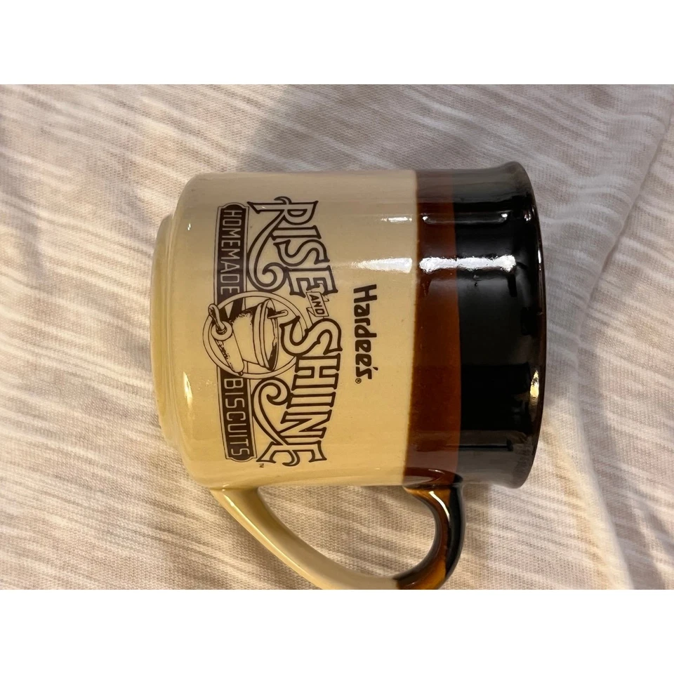 Taza de café Hardee's 1989 vintage Foto 2 de 4