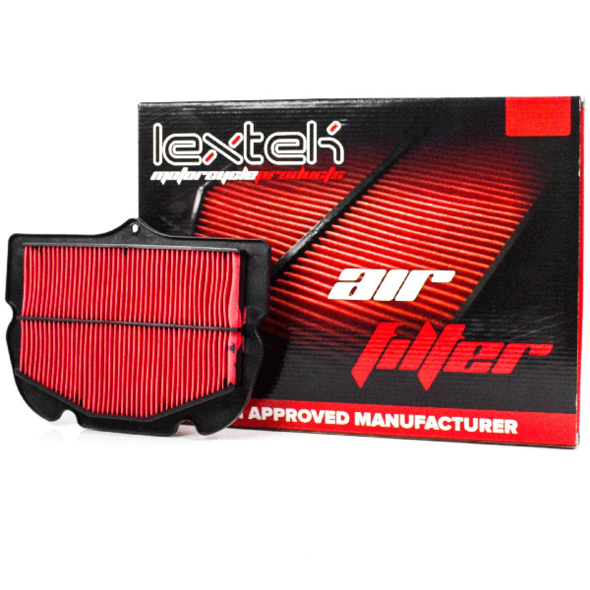 Lextek Air Filter Element for HFA3911, Suzuki 13780-15H00 Paper ARF100 Unit NEW