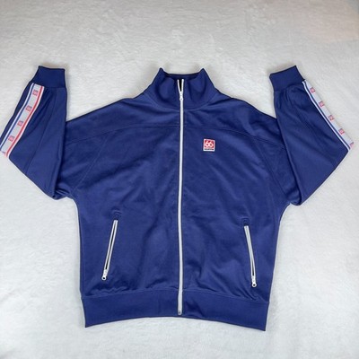 66° North Iceland Women's Track Jacket Large Blue Lightweight Full Zip