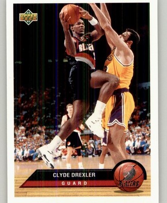 1992-93 Upper Deck McDonald's Clyde Drexler #P33 Portland Trail Blazers