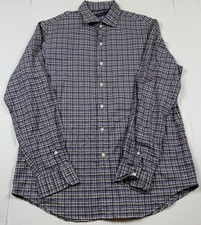 Polo Ralph Lauren Purple Check Long Sleeve Button Down Shirt Large
