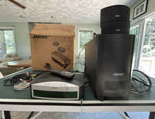 Bose 321 GS 2.1 DVD Home Theater System Dolby DTS w/ Gemstone Speakers.