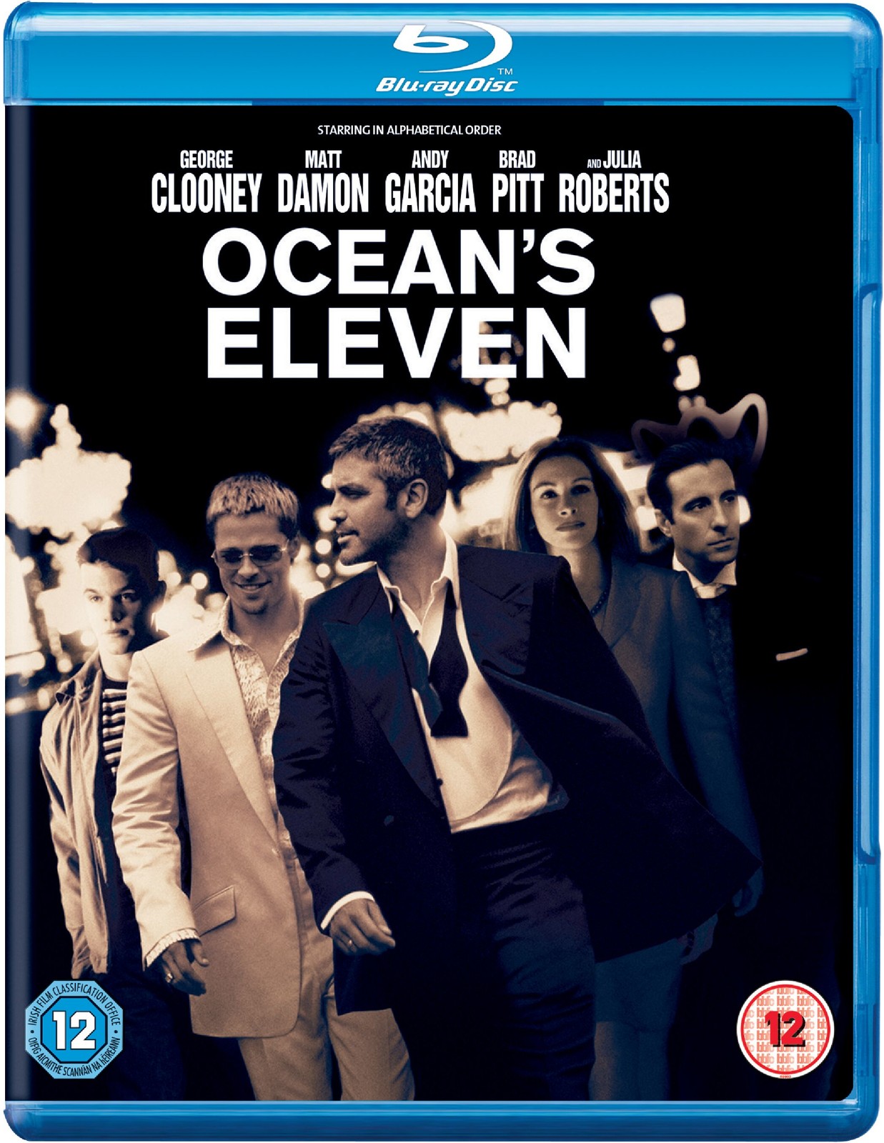 Ocean's 11 (2001) (Blu-ray) Andy Garcia Bernie Mac Brad Pitt Carl Reiner
