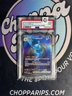 Pokémon 151 Blastoise EX Full Art Special Illustration Rare Holo #200/165 PSA 9