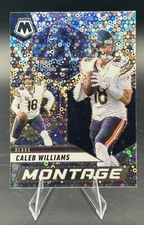 Caleb Williams 2025 Panini Mosaic Montage #26 No Huddle Disco Prizm - Chicago