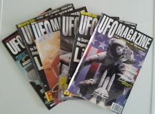 UFO MAGAZINE Vintage UK Quest Publication Back Issues (BUNDLE OF 6)