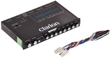 Clarion EQS755 7-Band Car Audio Graphic Equalizer with Front 3.5mm BLACK