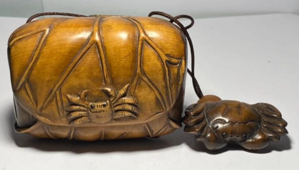 木製BENKEI　ビンテージ 1900-1940 Antique Japanese Netsuke for sale | eBay
