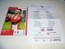 KIDDERMINSTER HARRIERS v AFC FYLDE PROGRAMME & TEAMSHEET DATED 20.12.2025