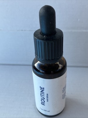 Routine Wellness Hair Serum - 1 oz / 30 ml - with Dropper Bottle