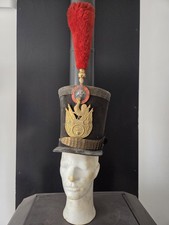 shako Noir Cop 1830 Militaria 