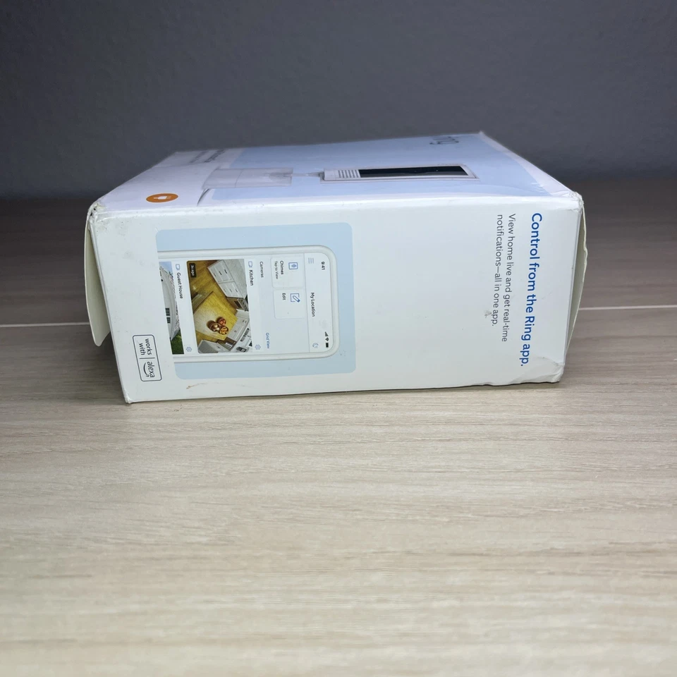 Ring Pan Tilt Indoor Security Cam with 360° Horizontal Pan Coverage White - Image 4 of 4