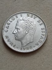 Spain 25 Pesetas 1982 Juan Carlos I XF - Original Photo