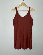 Old Navy Active Powersoft Athletic Dress Size Medium Rust Tennis Athleisure