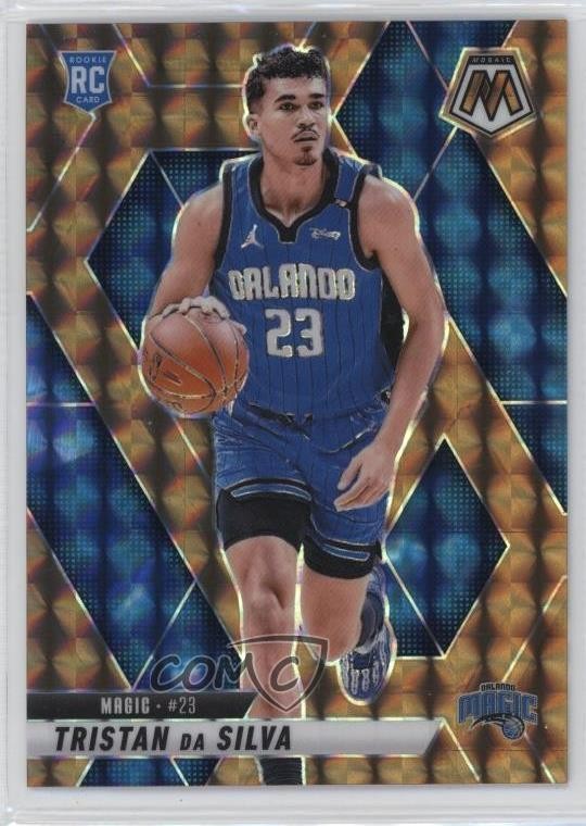 2024-25 Panini Mosaic Rookies Bronze Prizm 34/75 Tristan da Silva #230 Rookie RC