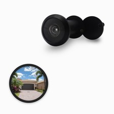 Door Viewer Peephole, Solid Door Peephole for Door Brass 220 Degree Door View...