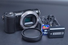 Sony Alpha a5000 ILCE-5000 Mirrorless Digital Camera Black Body 4,838 Shots N88