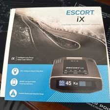 Escort iX Long Range Radar Laser Detector Black