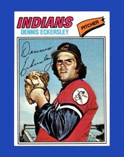 1977 Topps Set-Break #525 Dennis Eckersley EX-EXMINT *GMCARDS*