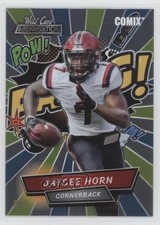 2021 Wild Card Alumination Comix Black Chase - Blue/Yellow /35 Jaycee Horn 0i21