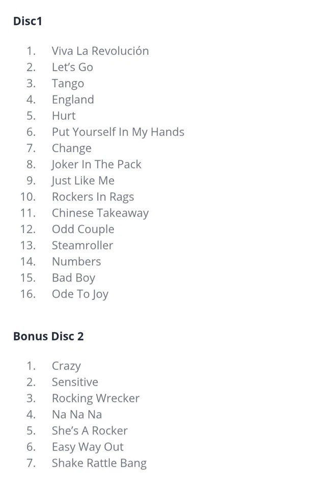 The Adicts- Rockers Into Orbit RSD 2025 LTD EDT Milky White Vinyl 2LP MINT - Image 3 of 4