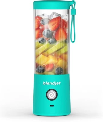 BlendJet 2 - Rechargeable Portable Blender for Smoothies & Shakes (Mint Color)