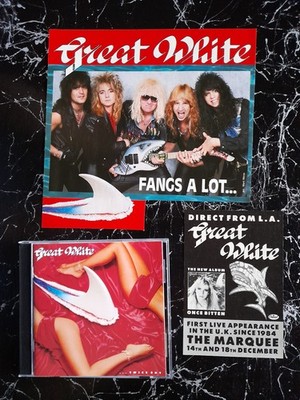GREAT WHITE ... twice shy * 1989 * CAPITOL Records * WEST-GERMANY release