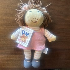 Vintage Arthur's Sister DW Eden Plush 10" Doll w/ Pink Dress by Marc Brown 1994