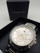 Tommy Hilfiger 1782384 Orologio Donna Argento Multifunzione Acciaio Inox Confezione Originale Usato