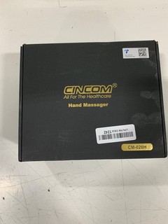CINCOM Hand Massager 4 Kneading/Massaging Modes Model: CM 026H