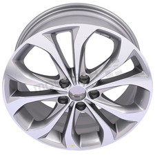18x7.5 Wheel Rim 70843 529103q370 For Hyundai Sonata 2013-14 Machined Charcoal