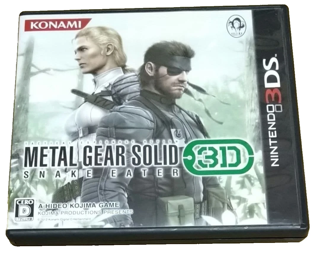 Metal Gear Solid Nintendo 3DS Video Games for sale | eBay