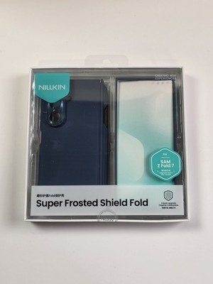Nillkin Frosted Shield Samsung Galaxy Z Fold 7 Magnetic Case, with S Black 
