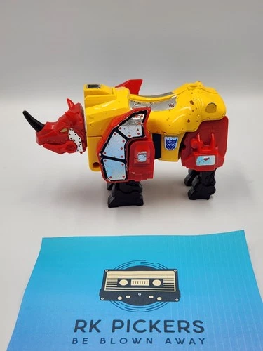 Vintage 1986 G1 Transformers Predacon Headstrong action figure B4