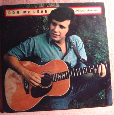 Don McLean Near Mint Stereo Lp - Playin  Favorites - United Artists Records 1973